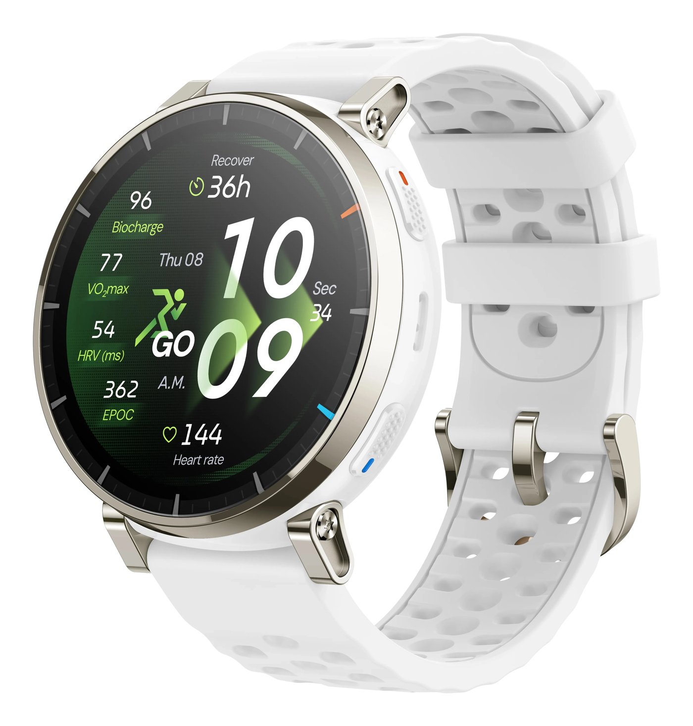 Amazfit Active 3 Premium Aero White