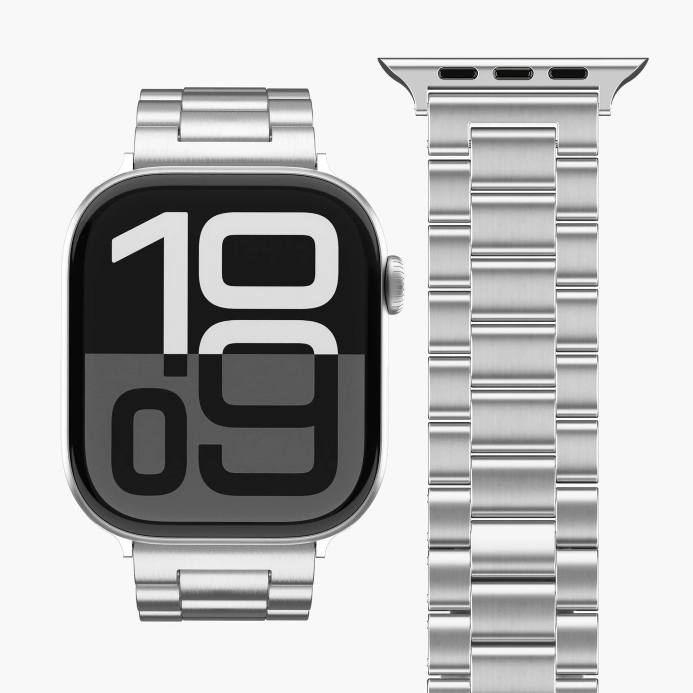 Vonmählen Link Bracelet 2 till Apple Watch Silver
