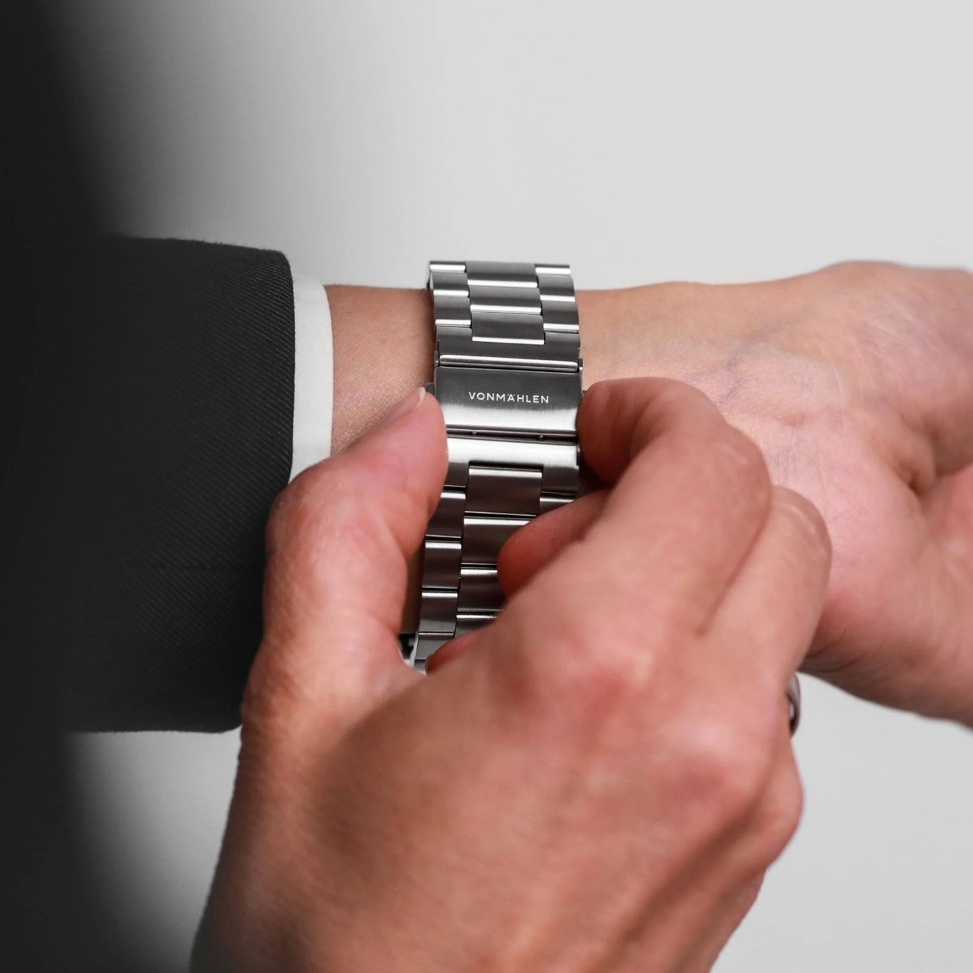 Vonmählen Link Bracelet 2 till Apple Watch Silver
