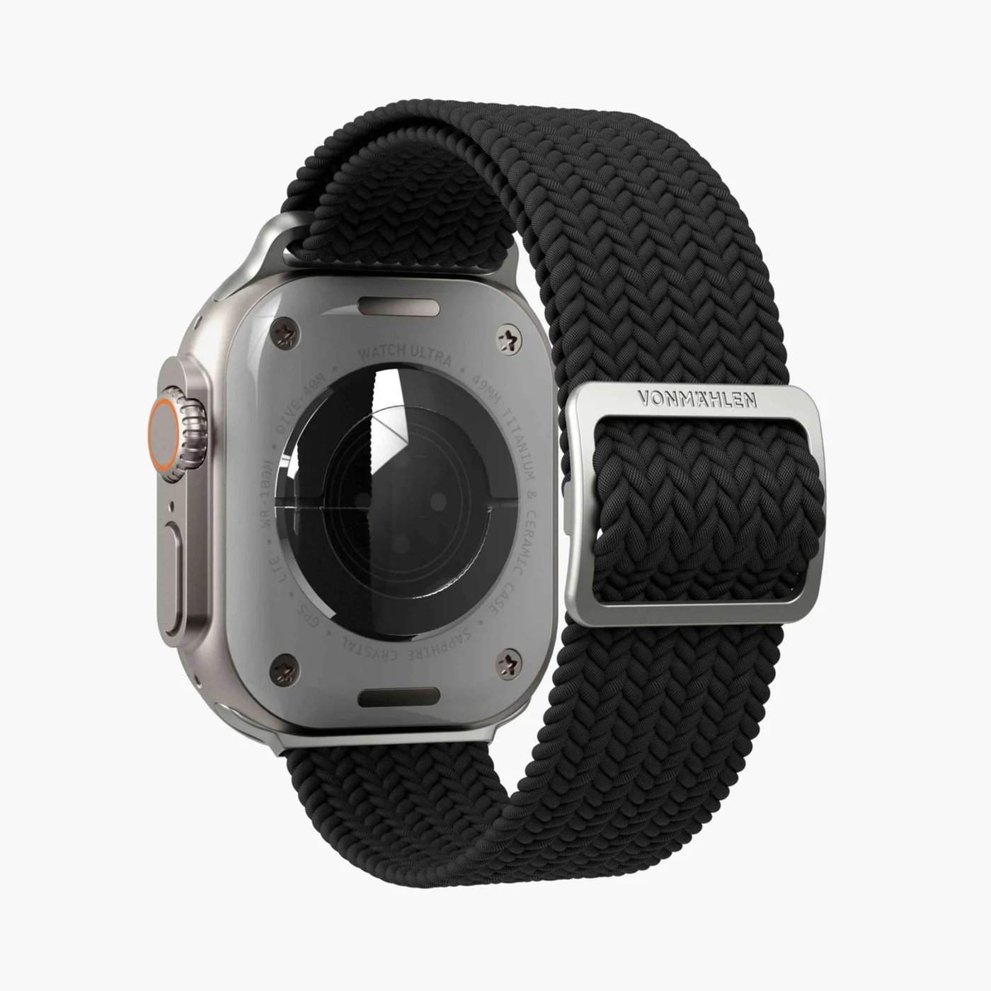 Vonmählen Woven Loop flettet rem til Apple Watch Black