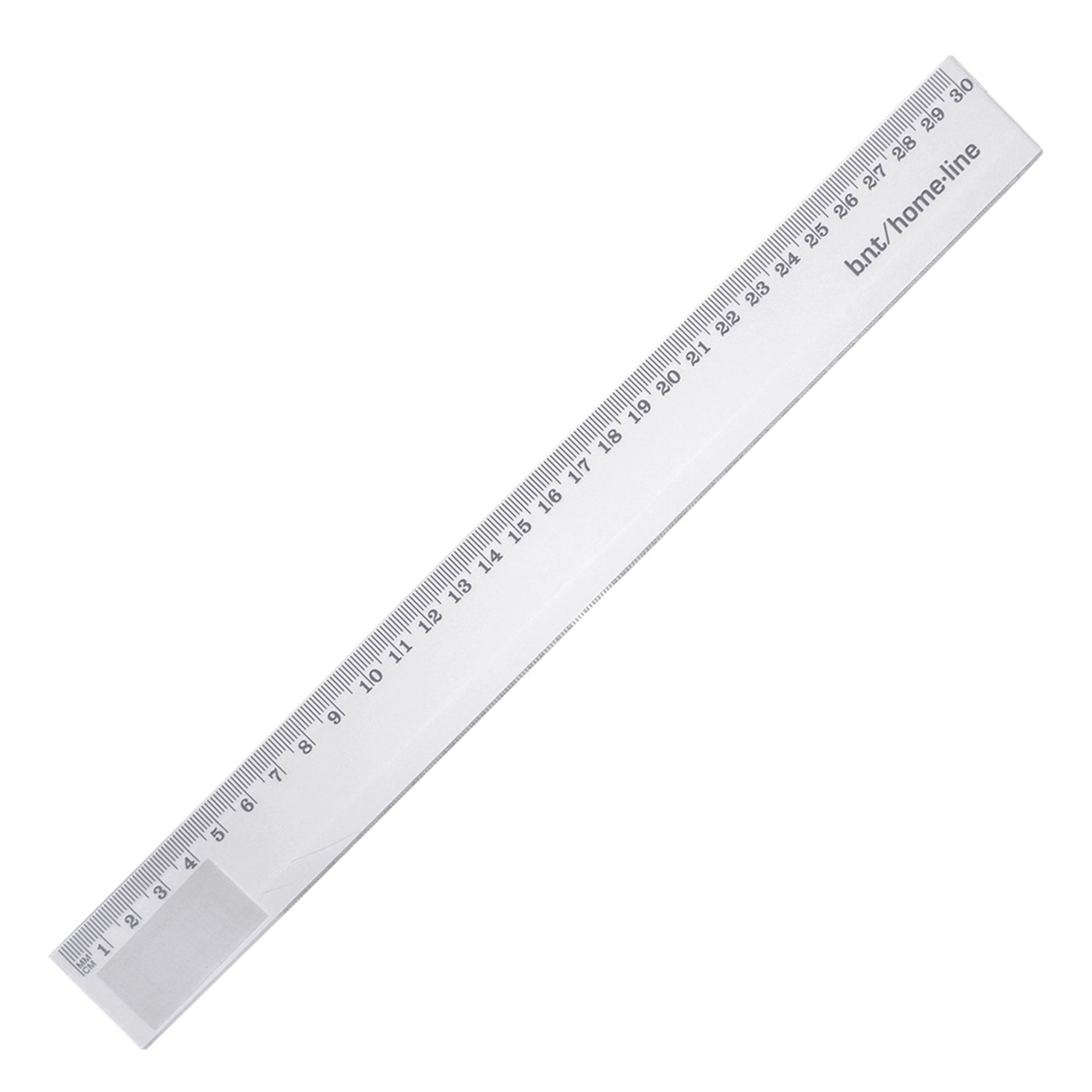 Linjal 30 cm transparent