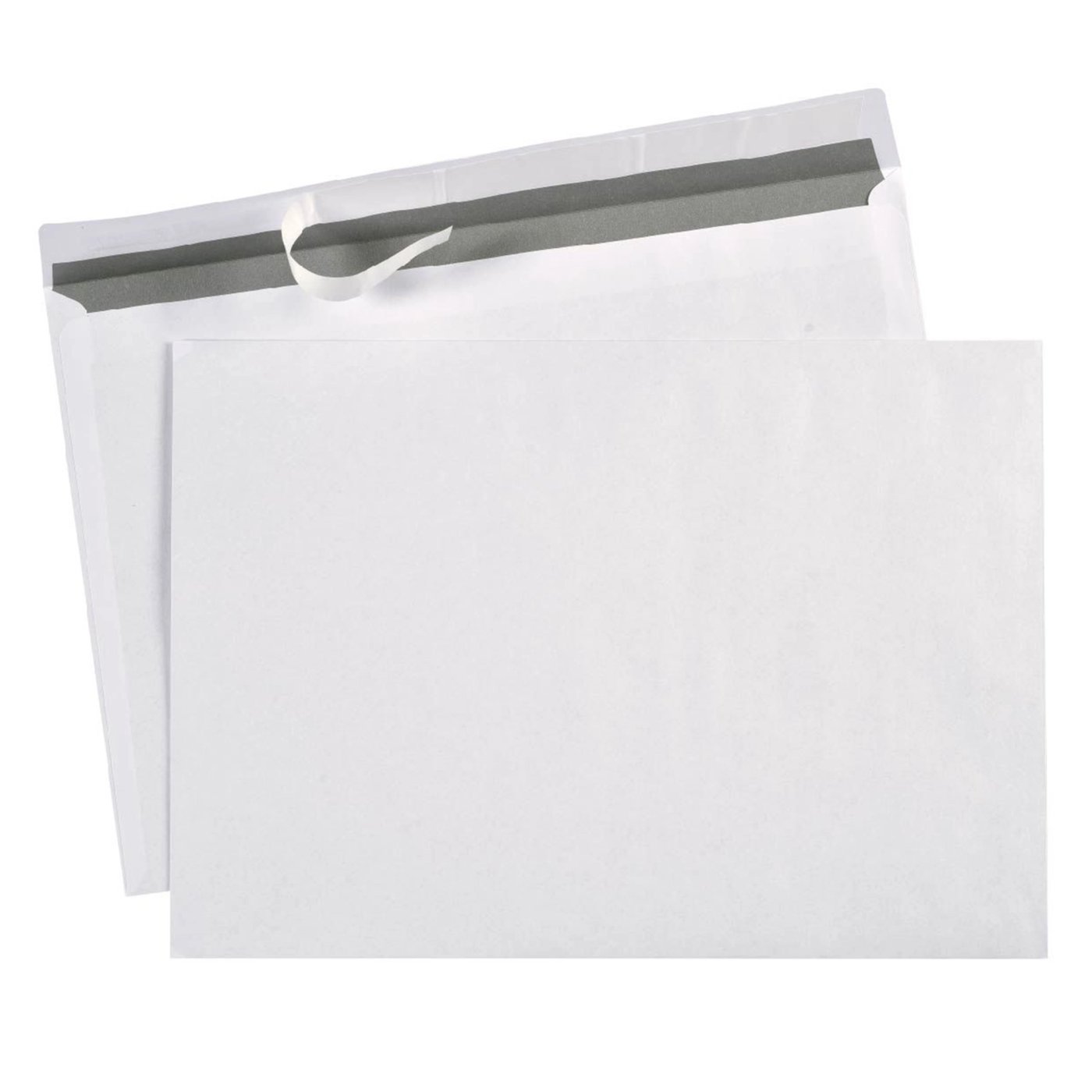 Konvolutter C4 Peel & Seal hvite 10-pk.