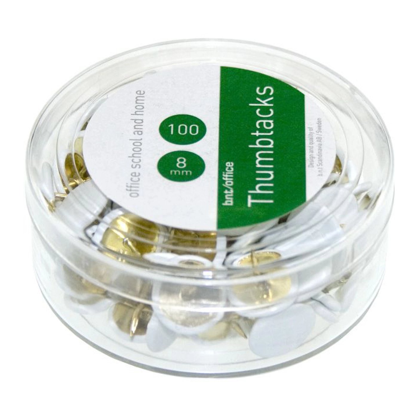 Tegnestifter hvite 100-pk.