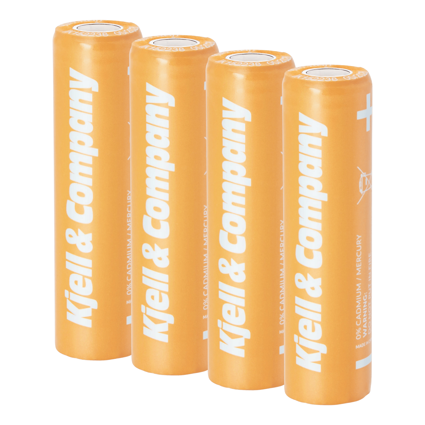 Kjell & Company 18650 Li-ion-batteri 3,6 V 2600 mAh 4-pack