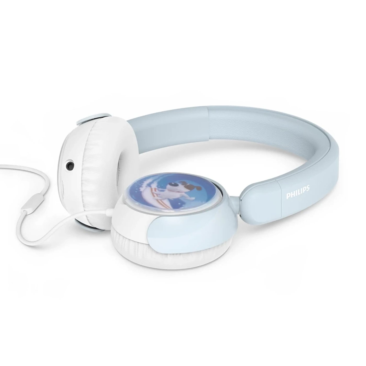 Philips TAK 2000 on-ear-barnhörlurar Blå