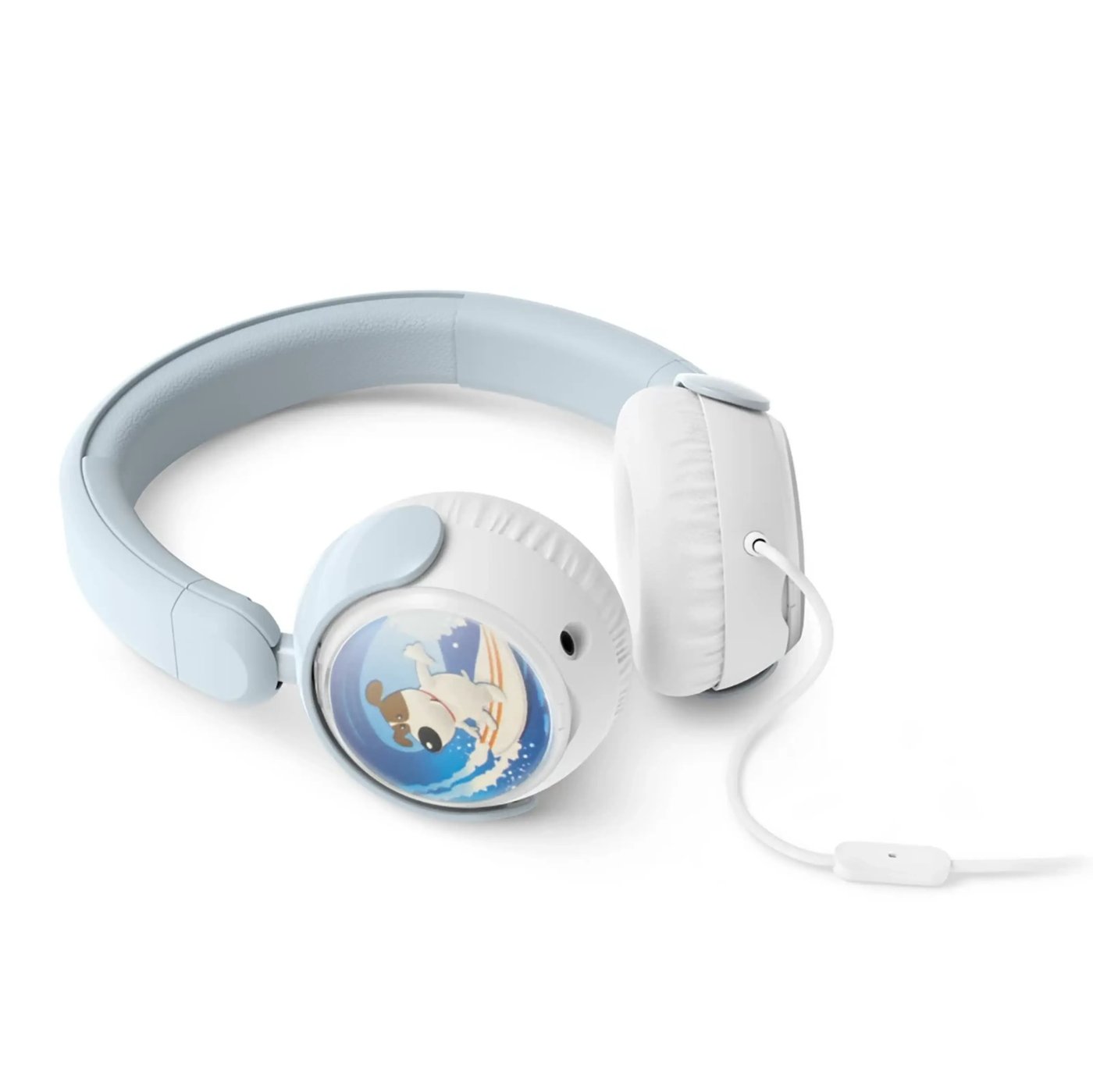 Philips TAK 2000 on-ear-barnhörlurar Blå