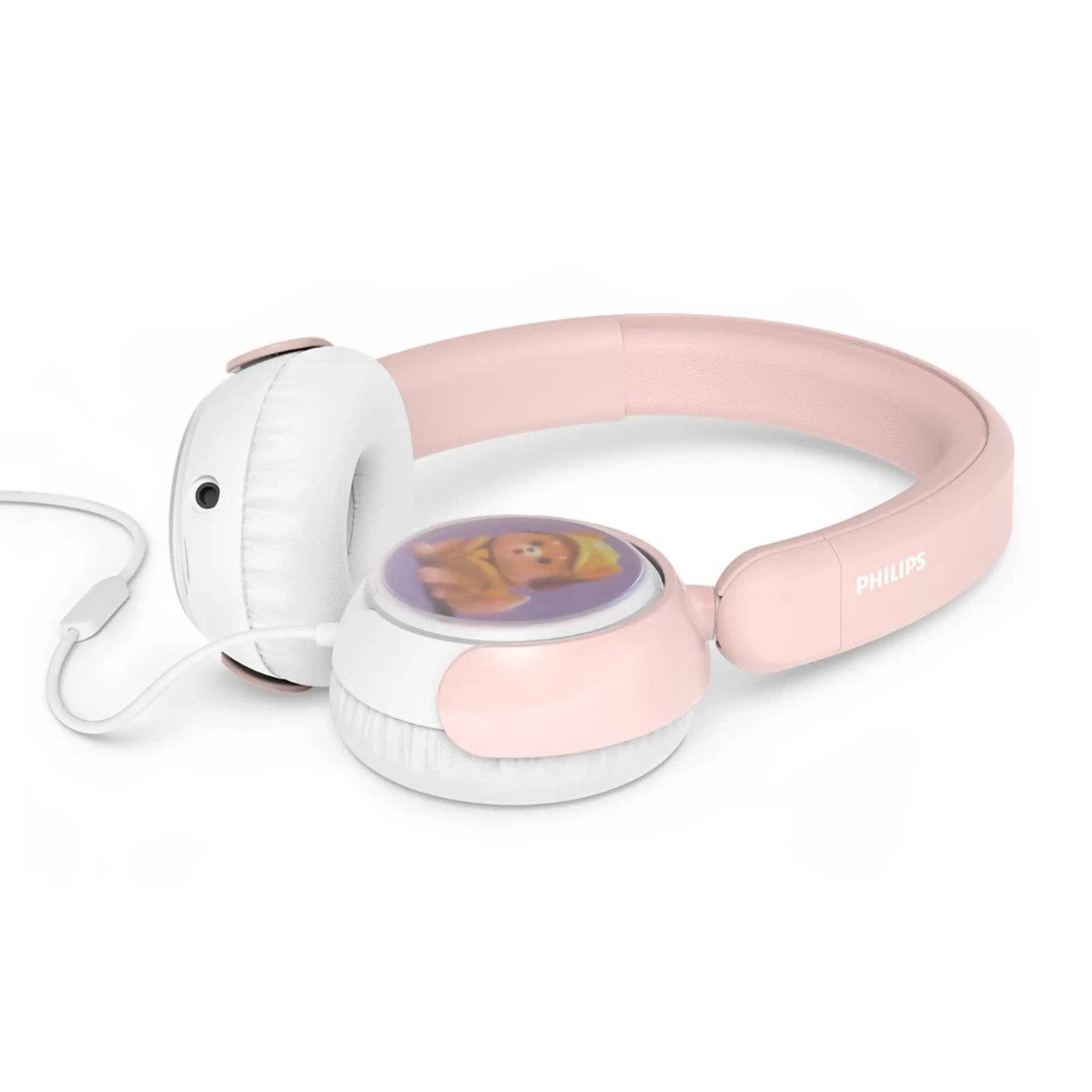 Philips TAK 2000 on-ear-barnhörlurar Rosa