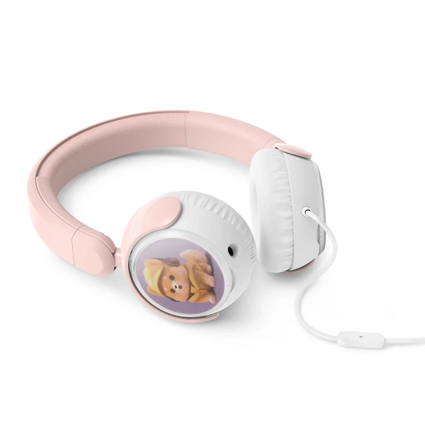 Philips TAK 2000 on-ear-barnhörlurar Rosa