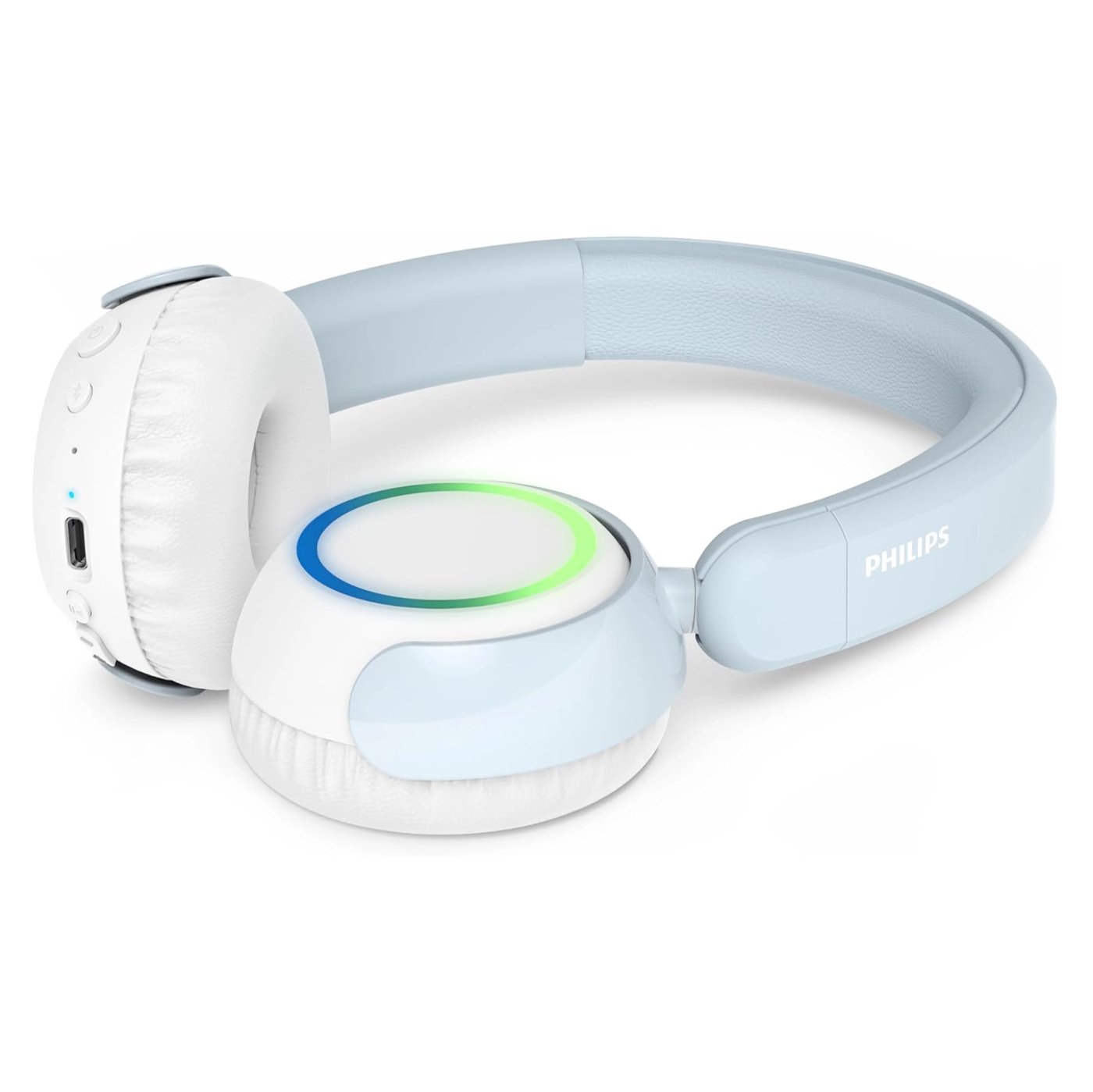 Philips K4206 trådløse barnehodetelefoner med LED-paneler Blå