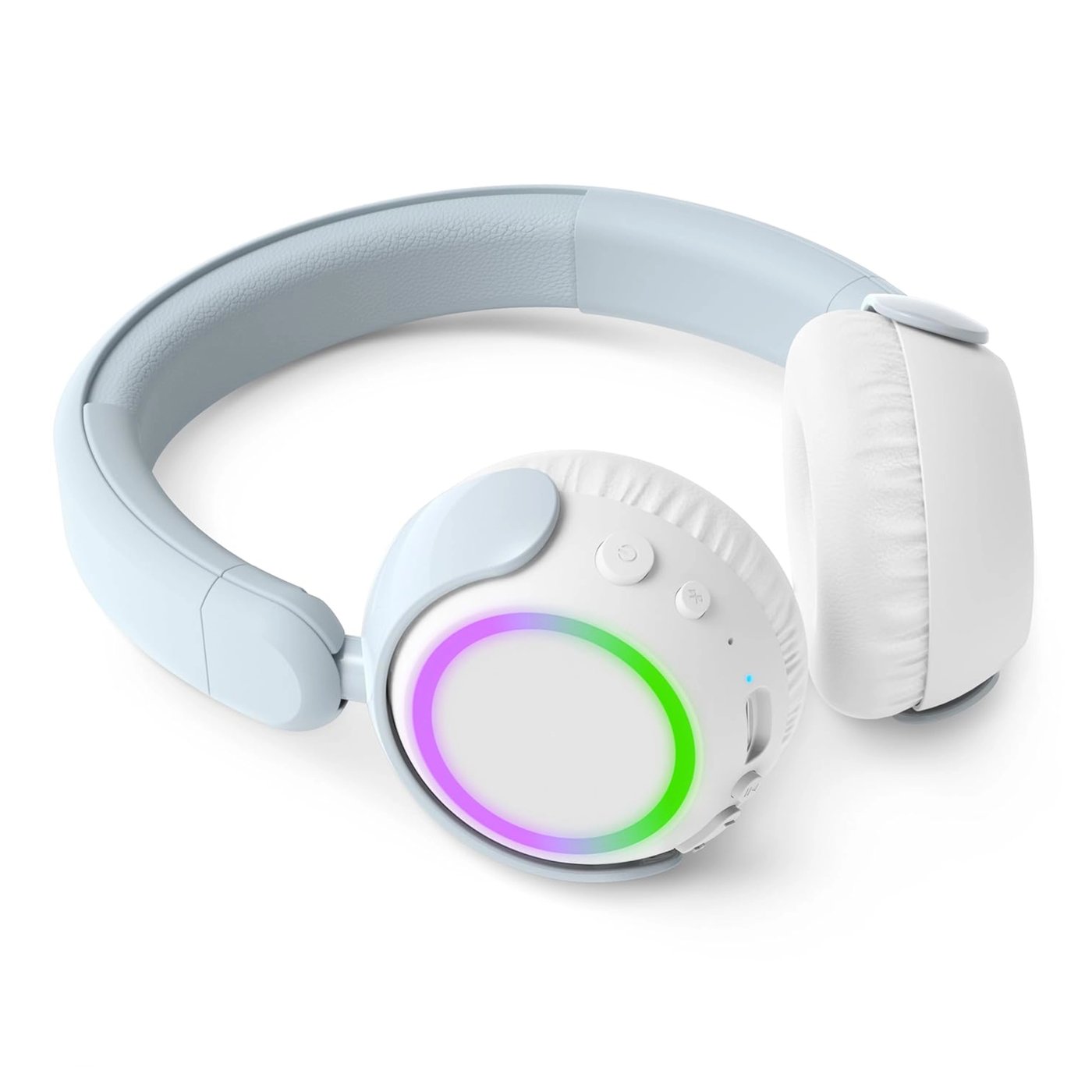 Philips K4206 trådløse barnehodetelefoner med LED-paneler Blå
