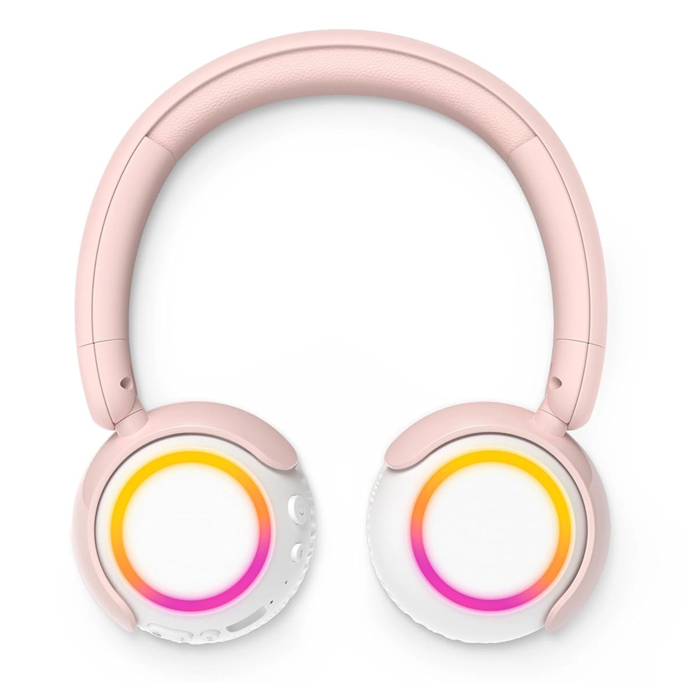 Philips K4206 trådløse barnehodetelefoner med LED-paneler Rosa