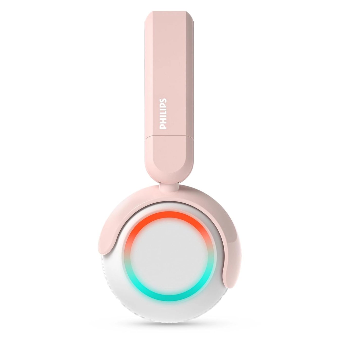 Philips K4206 trådløse barnehodetelefoner med LED-paneler Rosa
