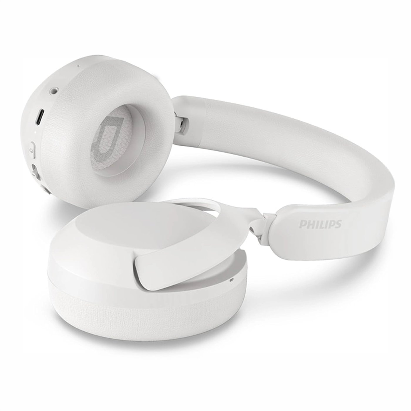 Philips TAH6000 trådløse over-ear-hodetelefoner med støyreduksjon Hvit