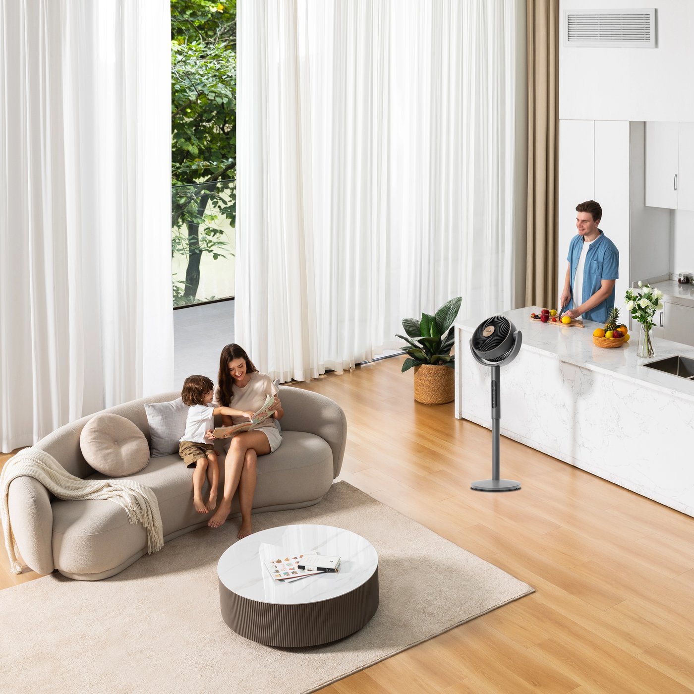 Levoit CirculAir Pedestal Fan gulvvifte