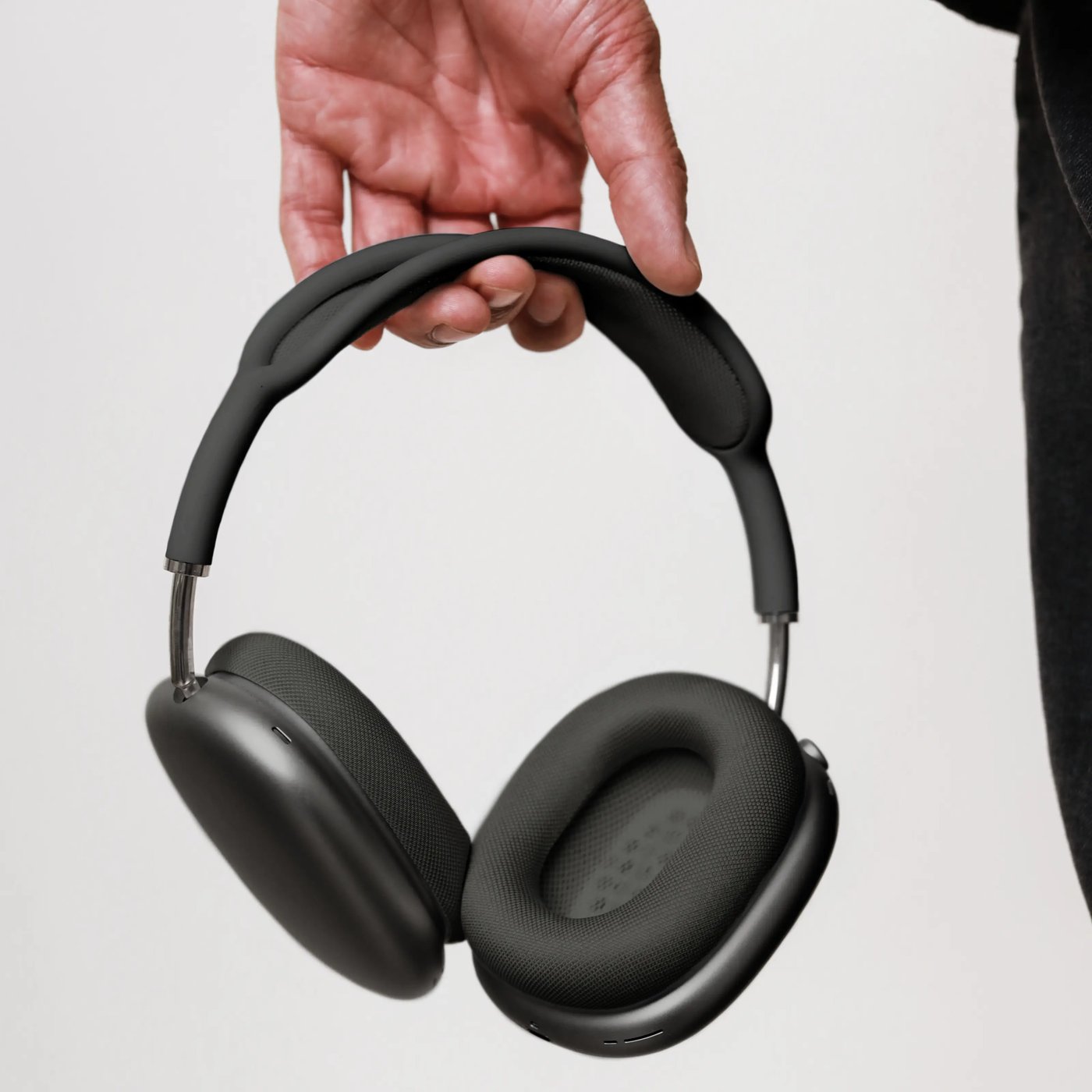 Vonmählen Ersättningsöronkuddar med memory foam till AirPods Max Svart