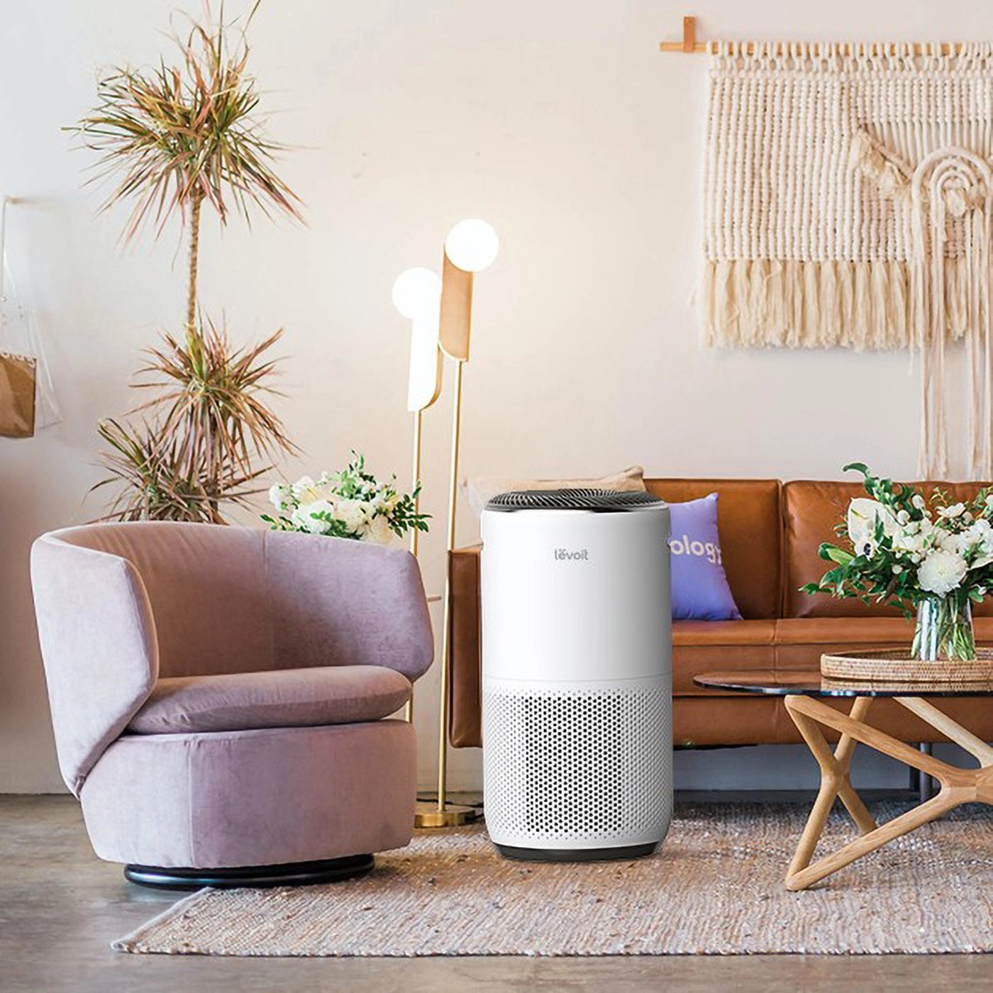 Levoit Core 400S Smart luftrenare med HEPA-filter