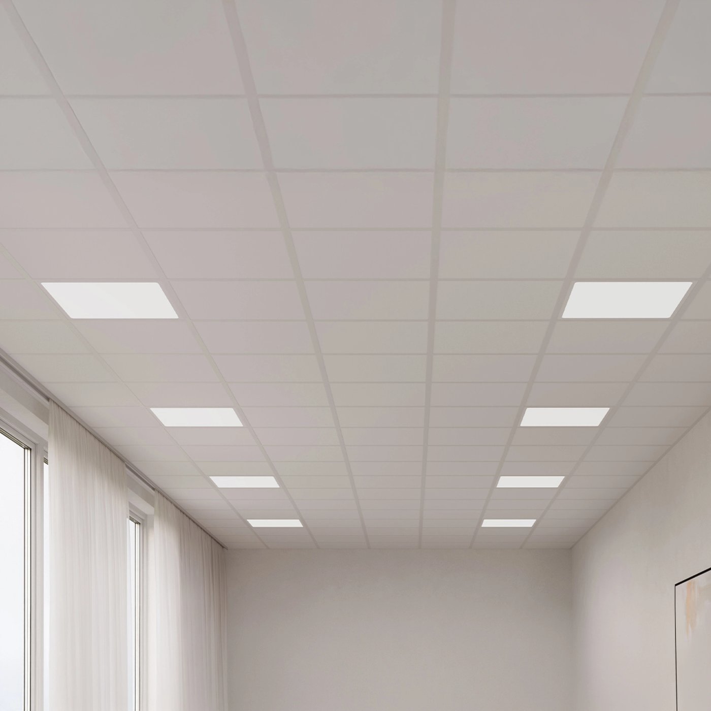 Plejd LPN-01 smart LED-panel Hvit