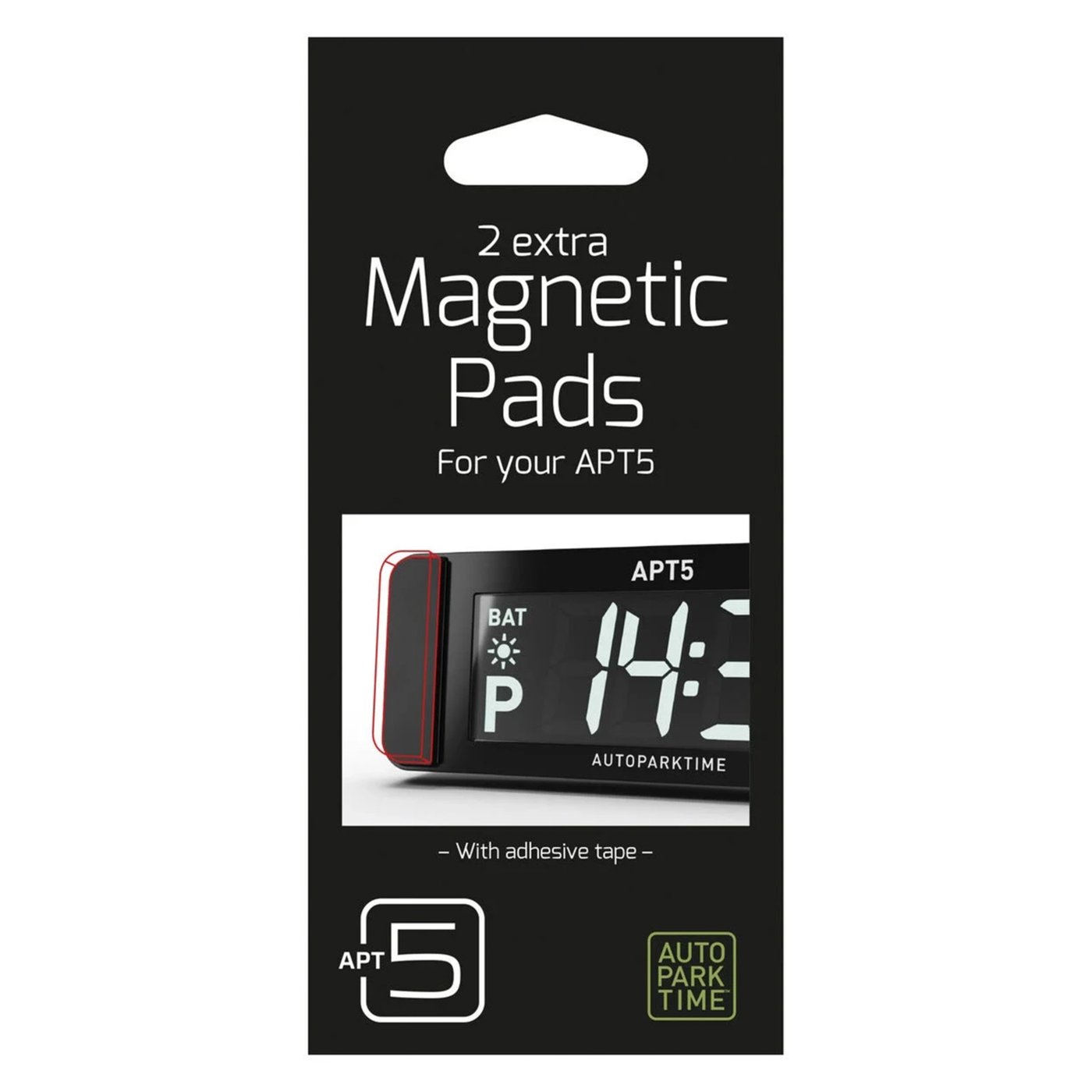 Auto park time APT5 magnetfäste 2-pack