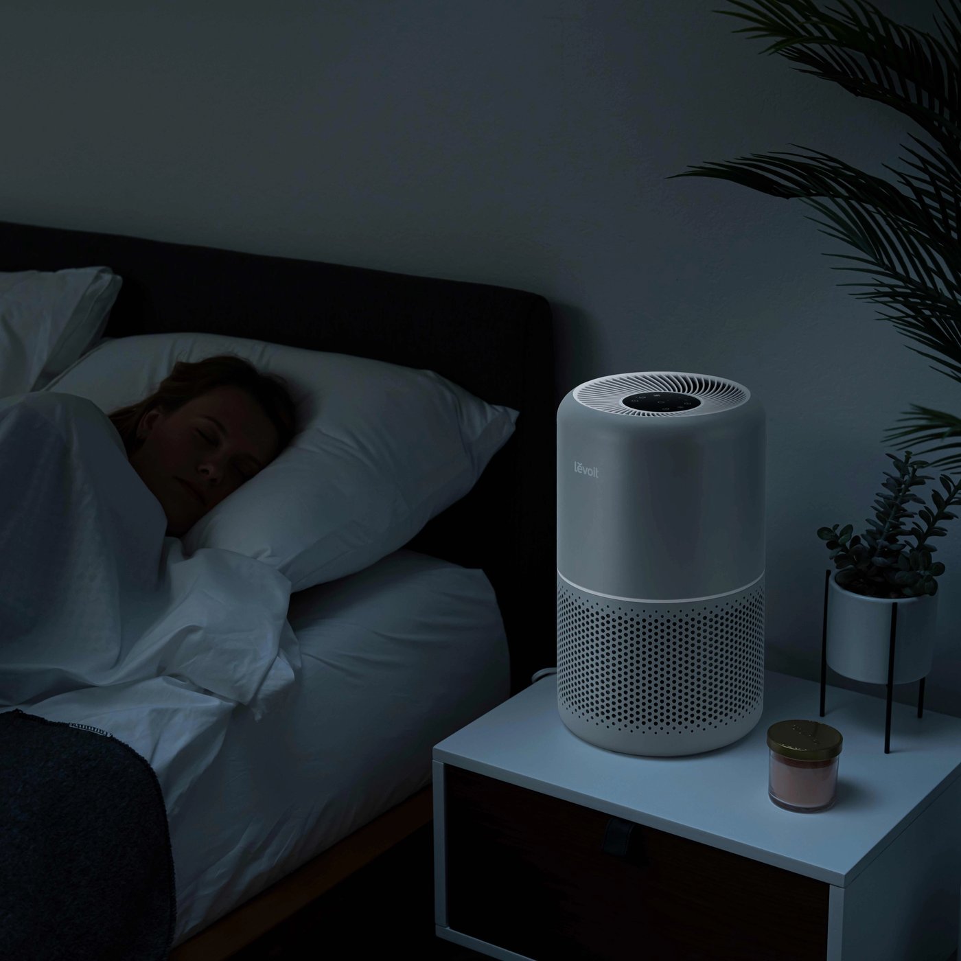 Levoit Core 300S Pro Smart luftrenare Vit