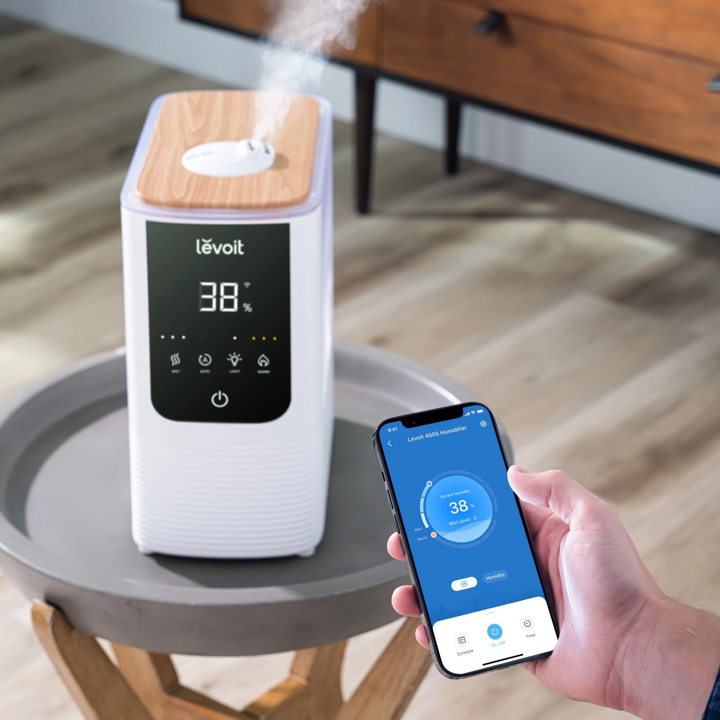 Levoit OasisMist 450S Smart luftfukter