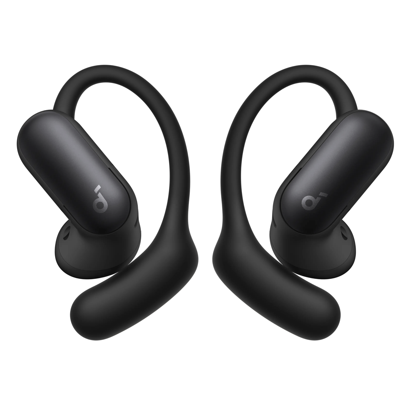 Soundcore AeroFit 2 Pro open ear-hodetelefoner med støyreduksjon Svart