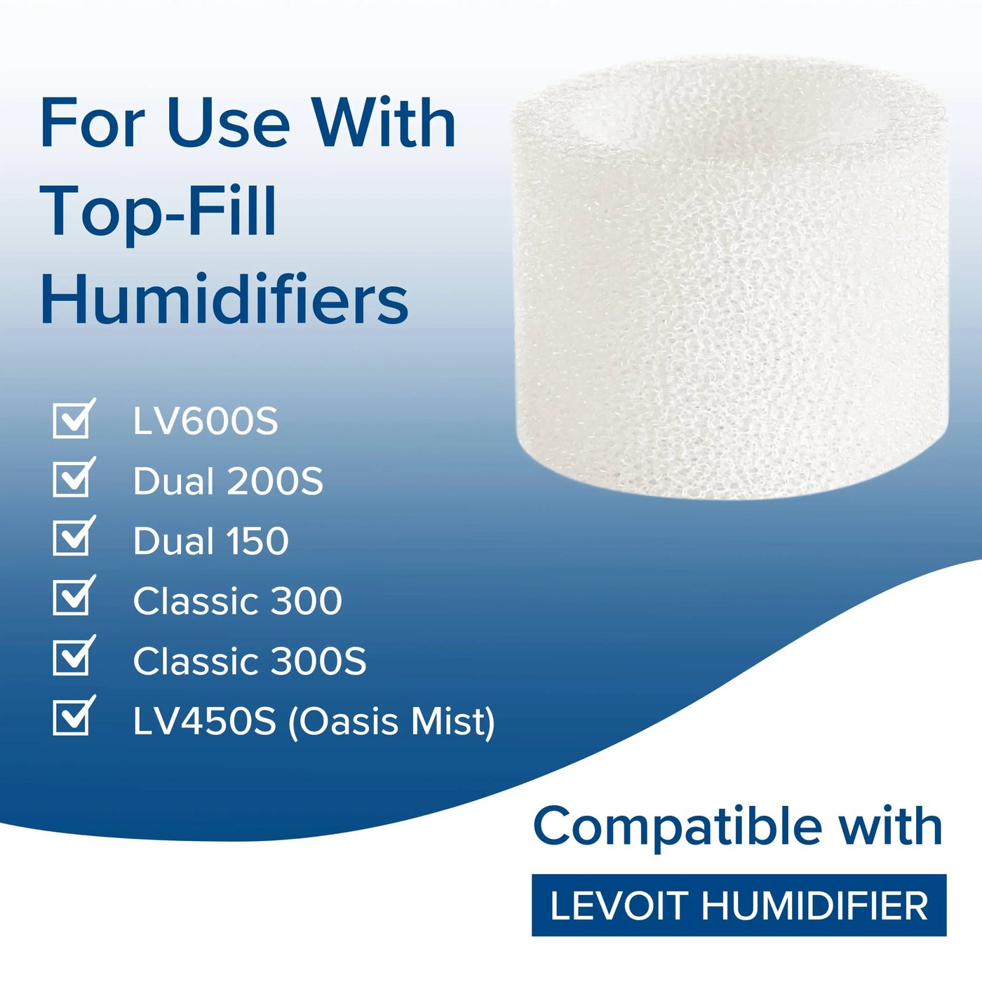 Levoit Ersättningsfilter för toppfylld luftfuktare 10-pack