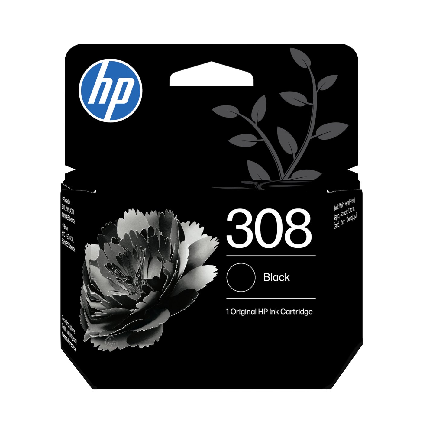 HP 308 Bläckpatron 2-pack – svart och färg