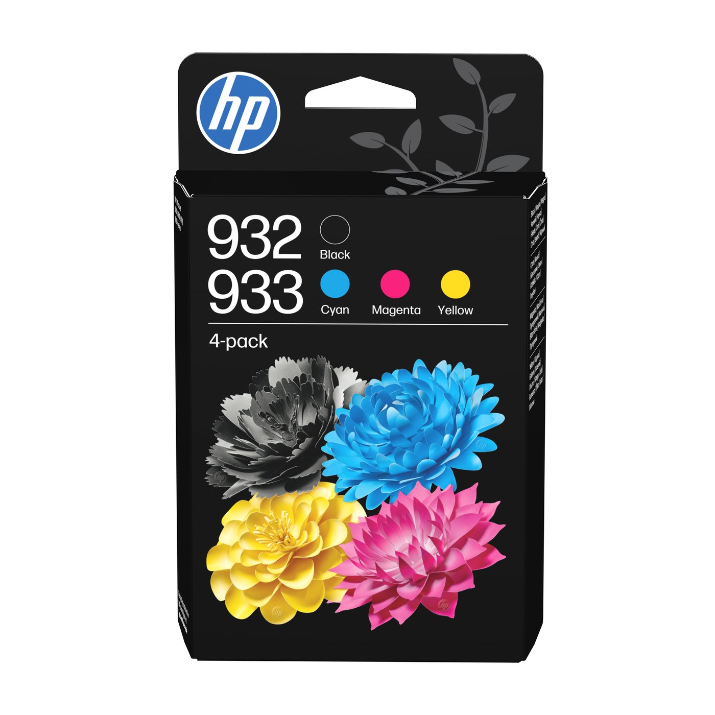 HP 932 og 933 Blekkpatroner 4-pk.