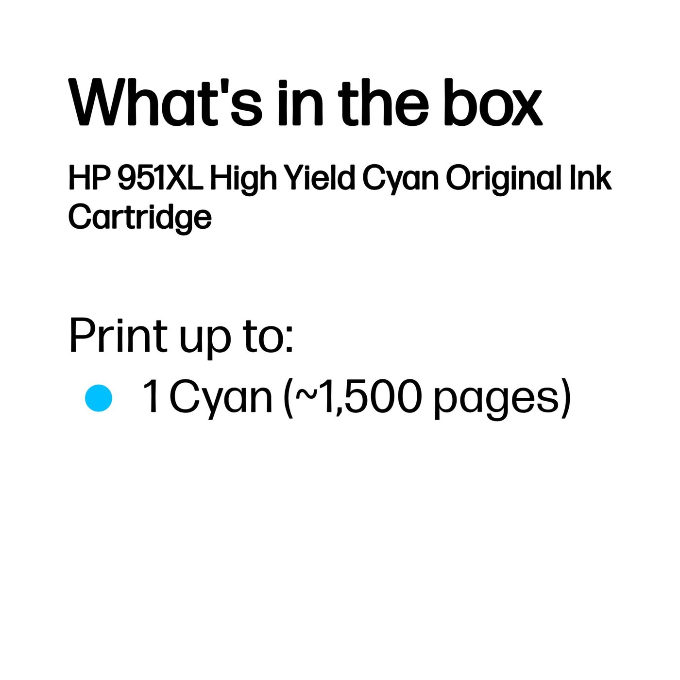 HP nr 951XL - Cyan