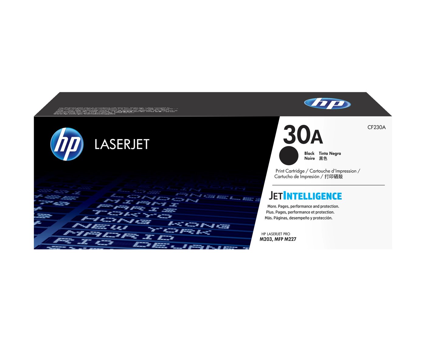 HP Toner 30A Svart