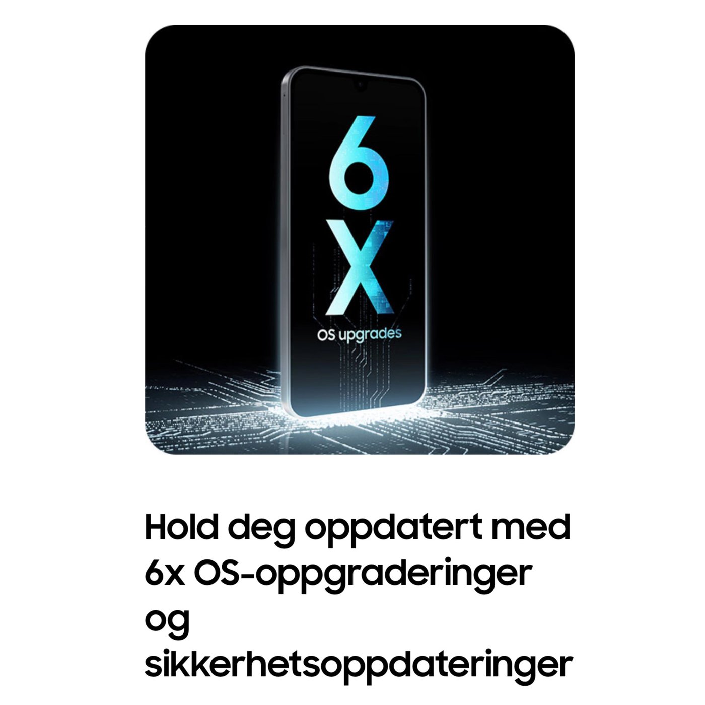 Samsung Galaxy A17 5G 128 GB Svart