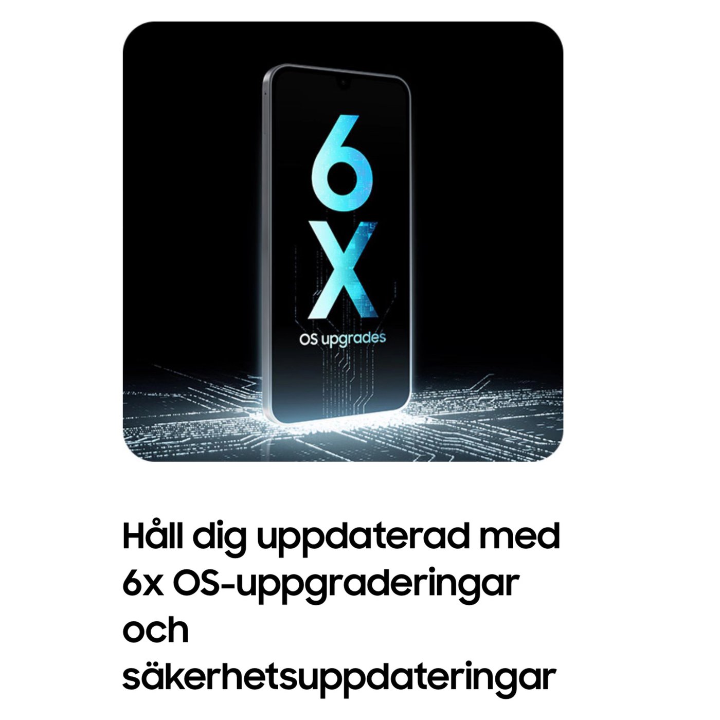 Samsung Galaxy A17 5G 128 GB Svart