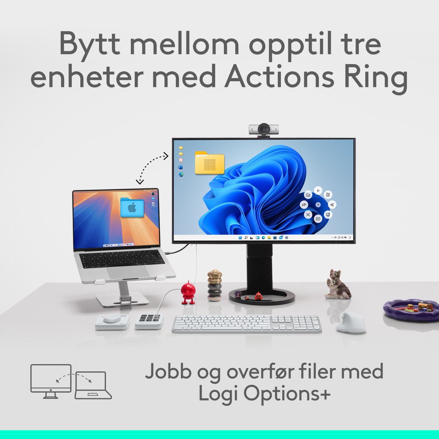 Logitech MX Master 4 Trådløs ergonomisk mus Graphite