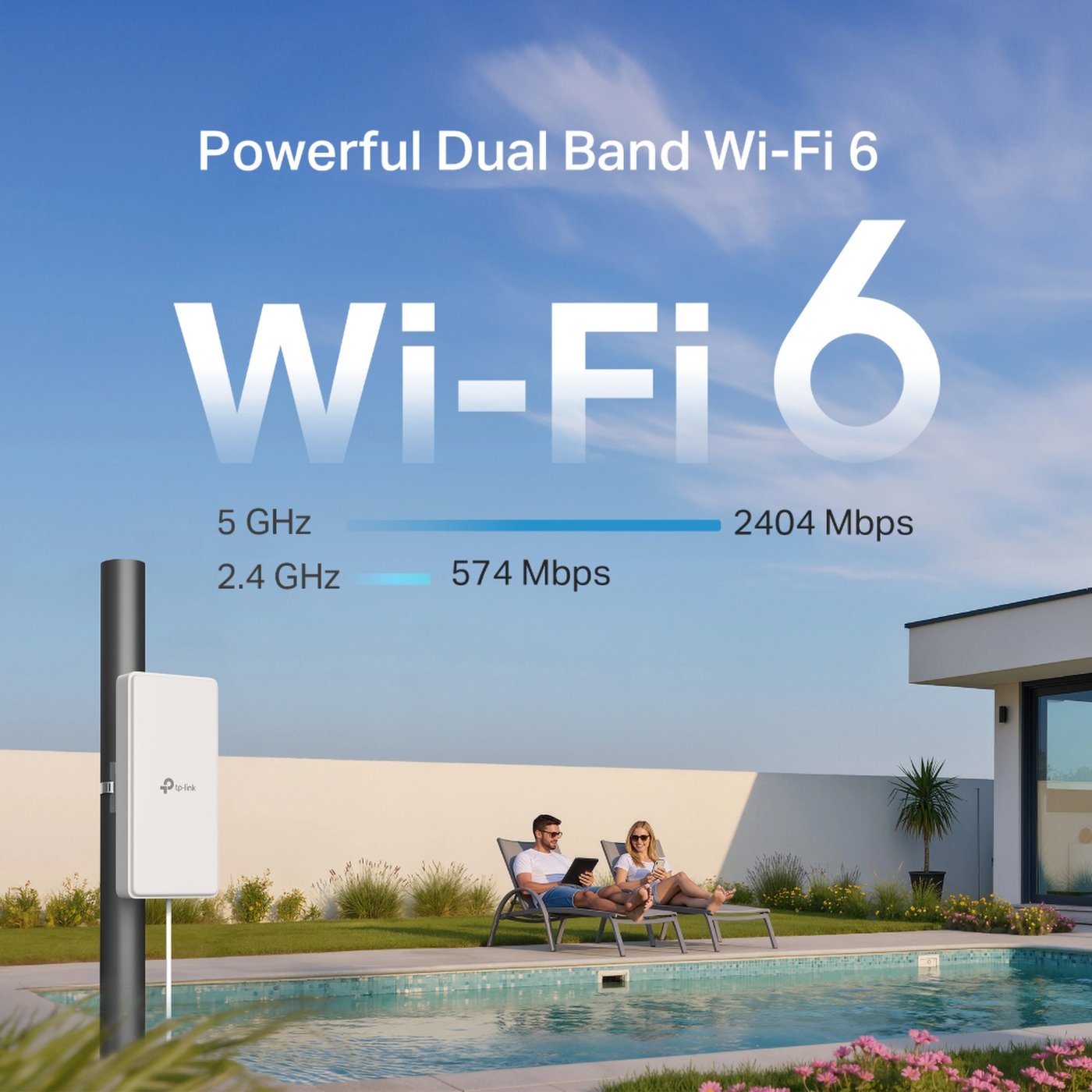 TP-Link Archer NX500 5G-router for utendørs bruk