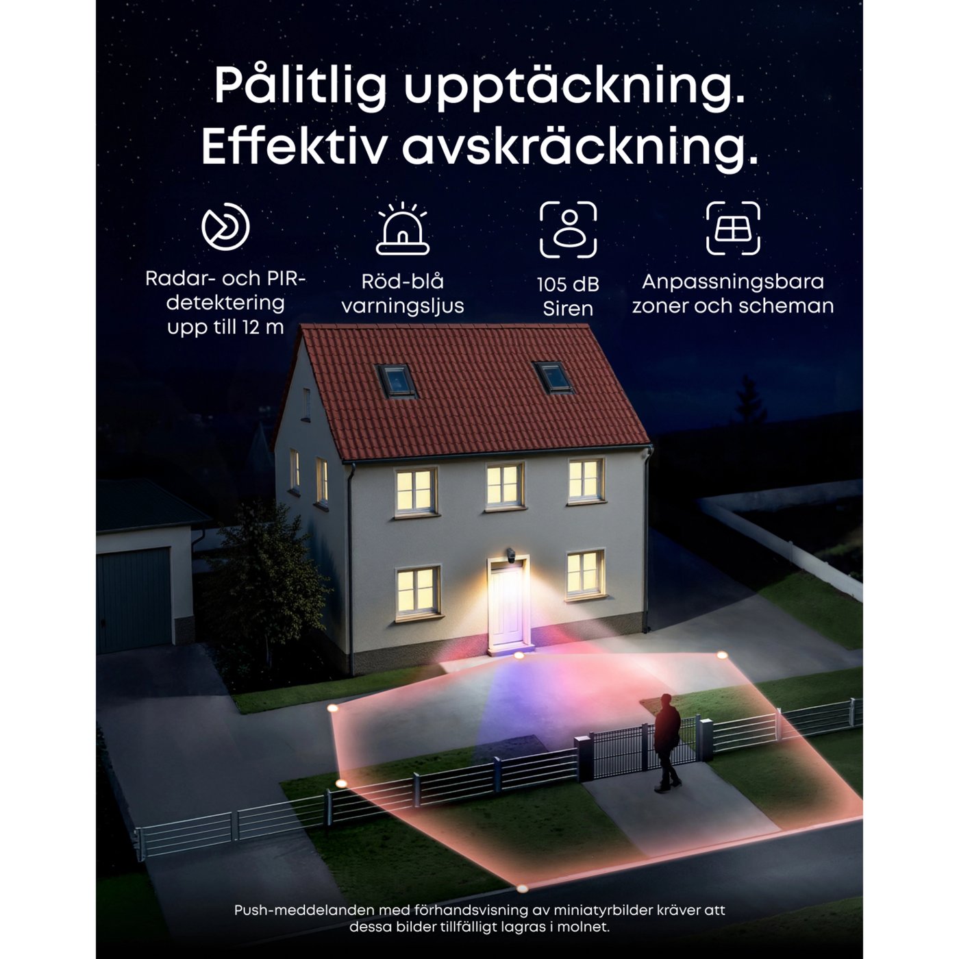 Eufy eufyCam S4 Solo 3-i-1 övervakningskamera med solpanel