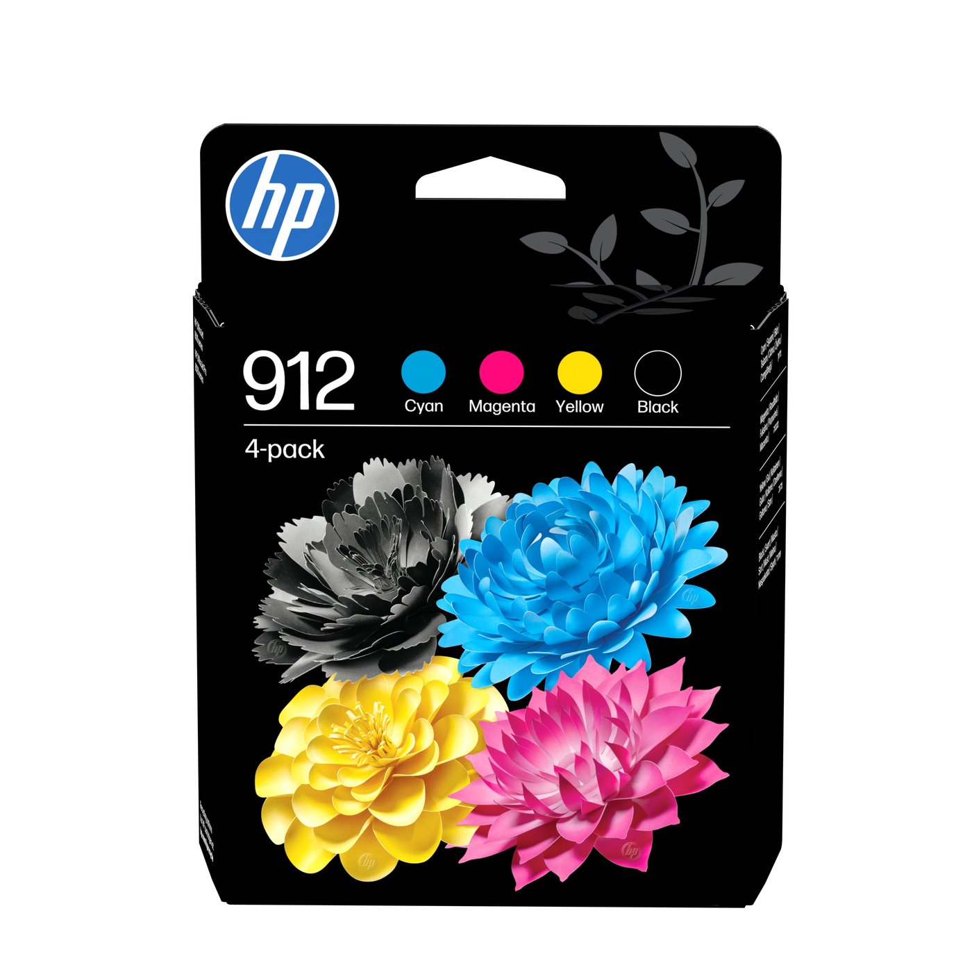 HP 912 Blekkpatroner 4-pk.