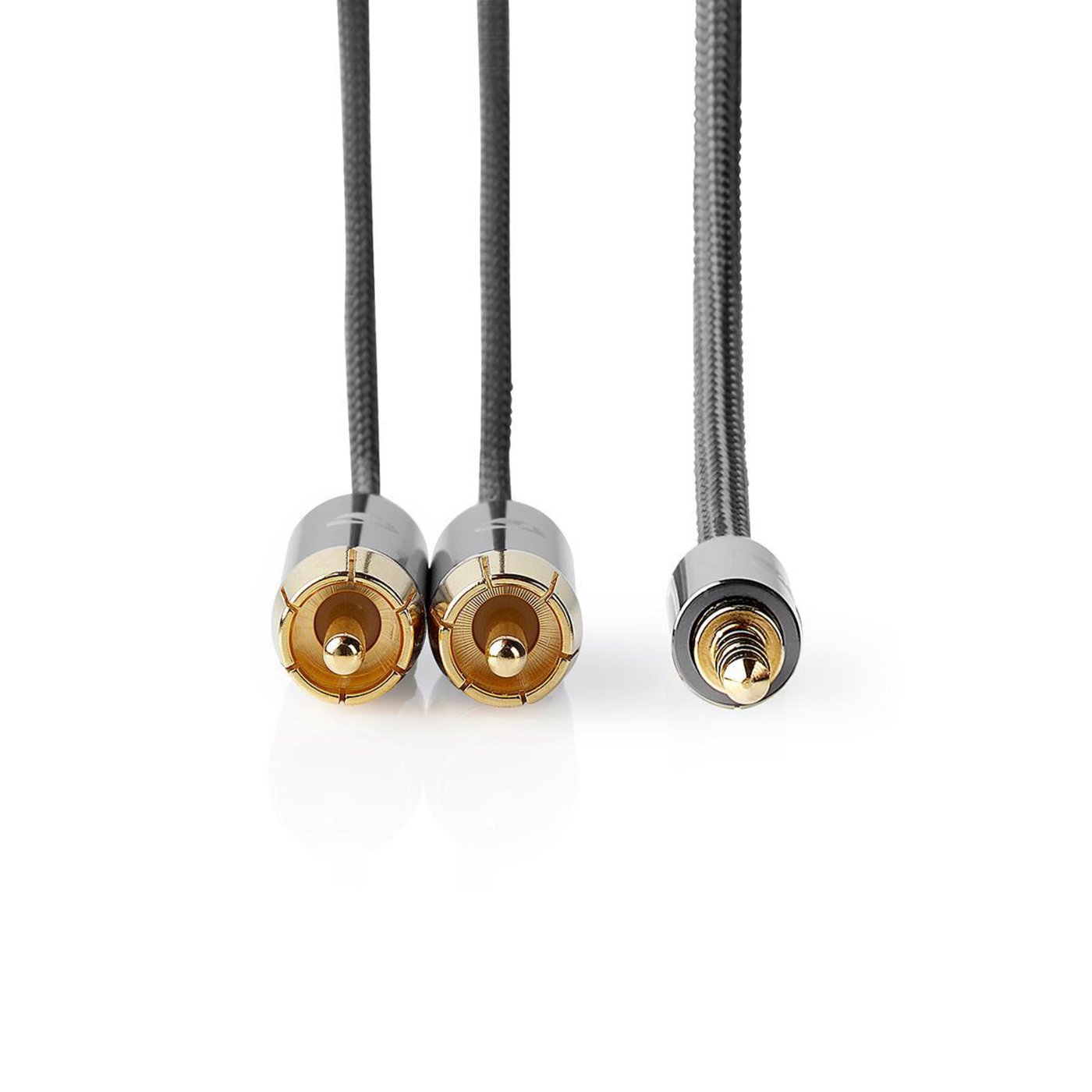 Nedis Stereoljudkabel 3,5 mm till 2x RCA 5 m