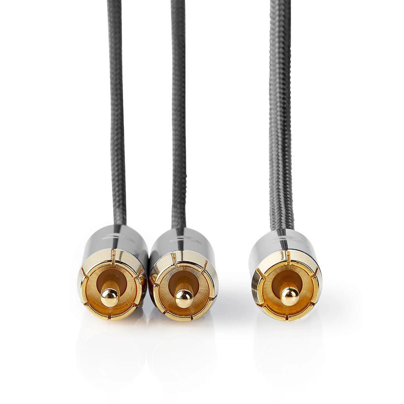 Nedis Subwooferkabel RCA till 2x RCA 3 m