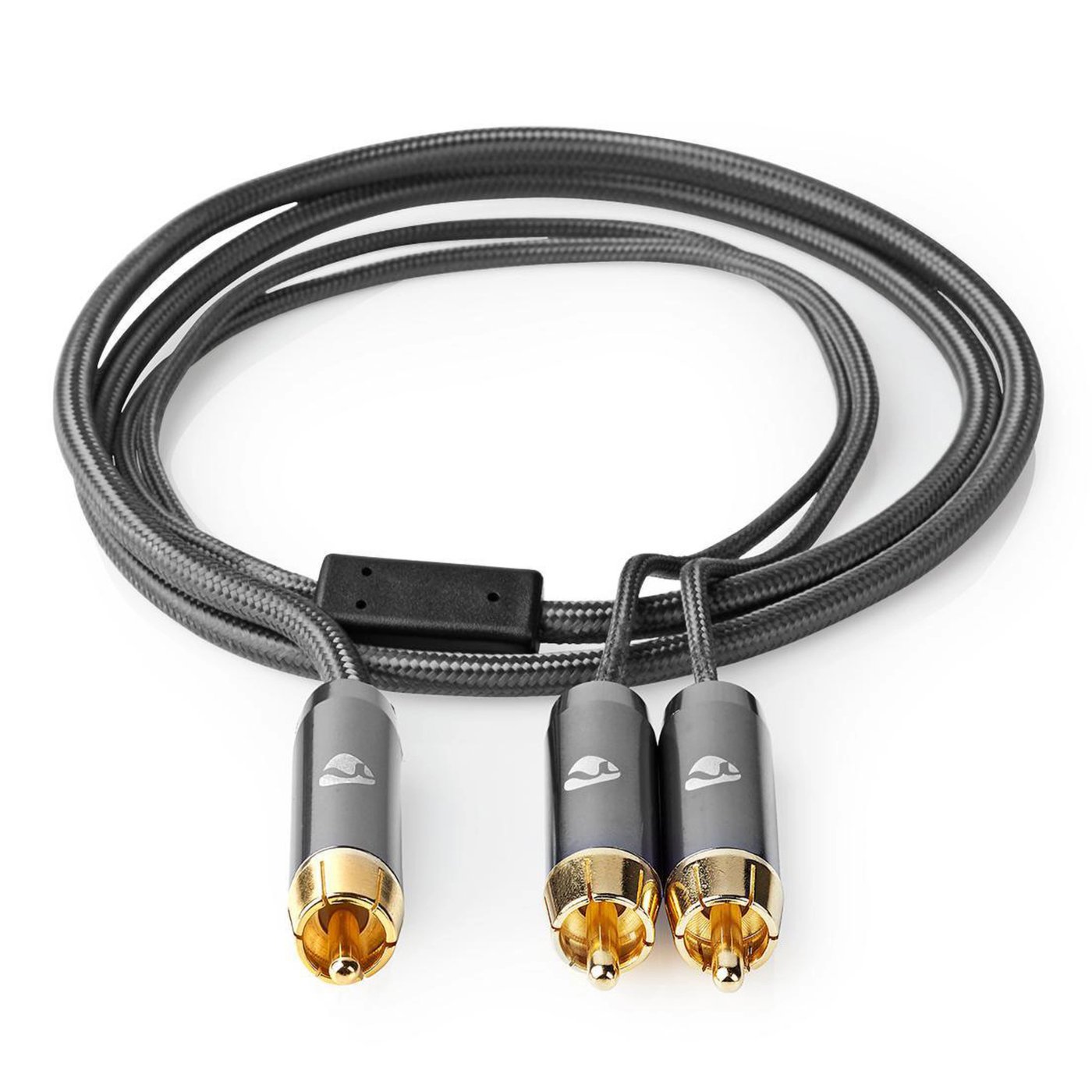 Nedis Subwooferkabel RCA till 2x RCA 3 m