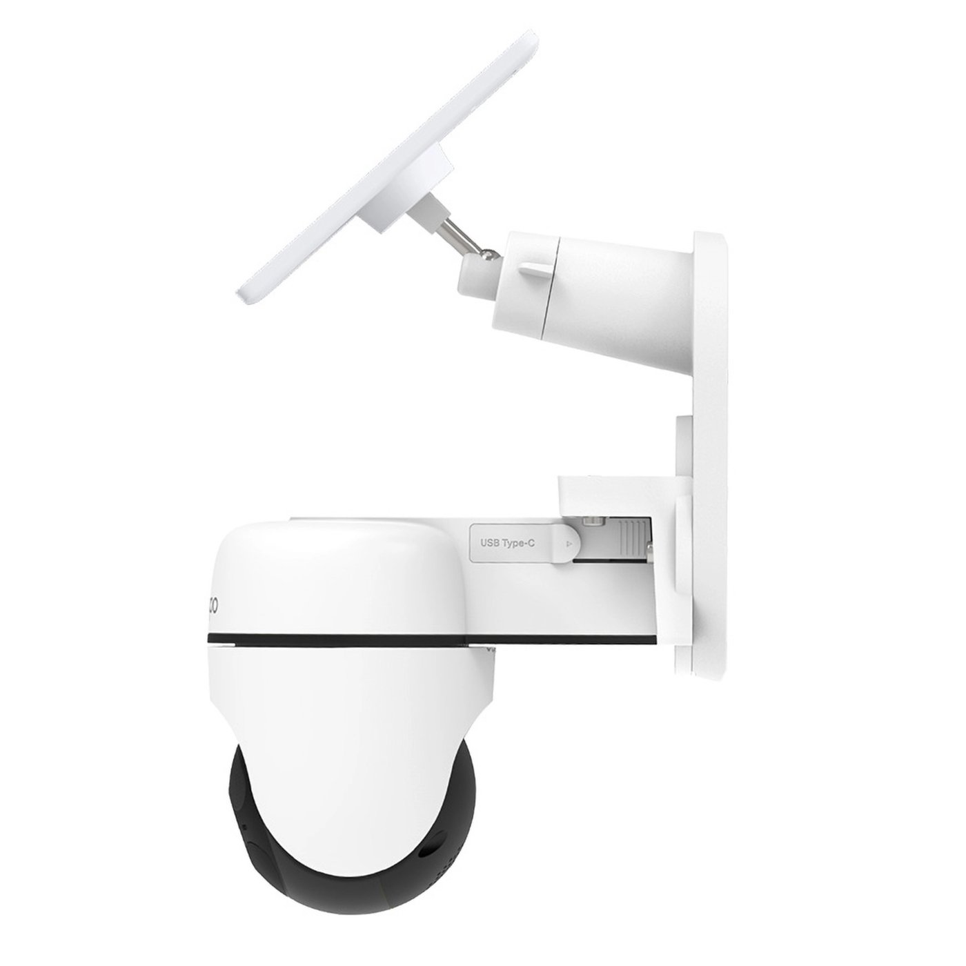 TP-Link Tapo HB112 solcellsdriven övervakningskamera 2K pan/tilt 2-pack Vit