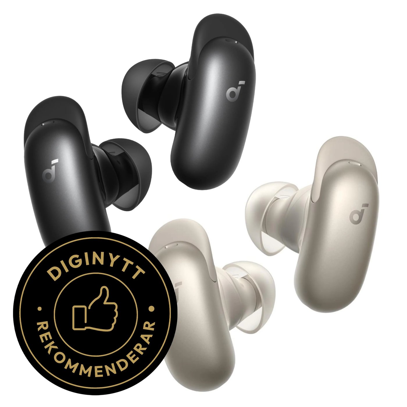 Soundcore Liberty 5 Pro Max trådlösa in-ear-hörlurar Guld