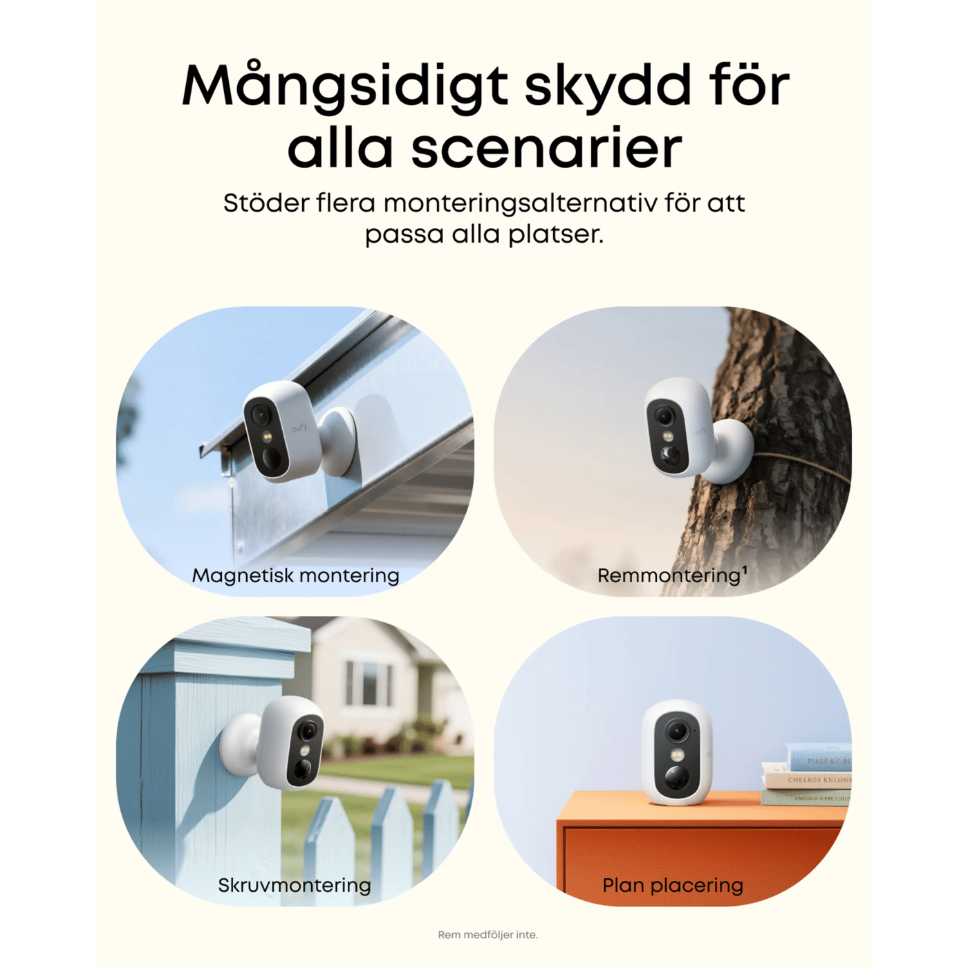 Eufy eufyCam C35 Övervakningssystem 4-pack