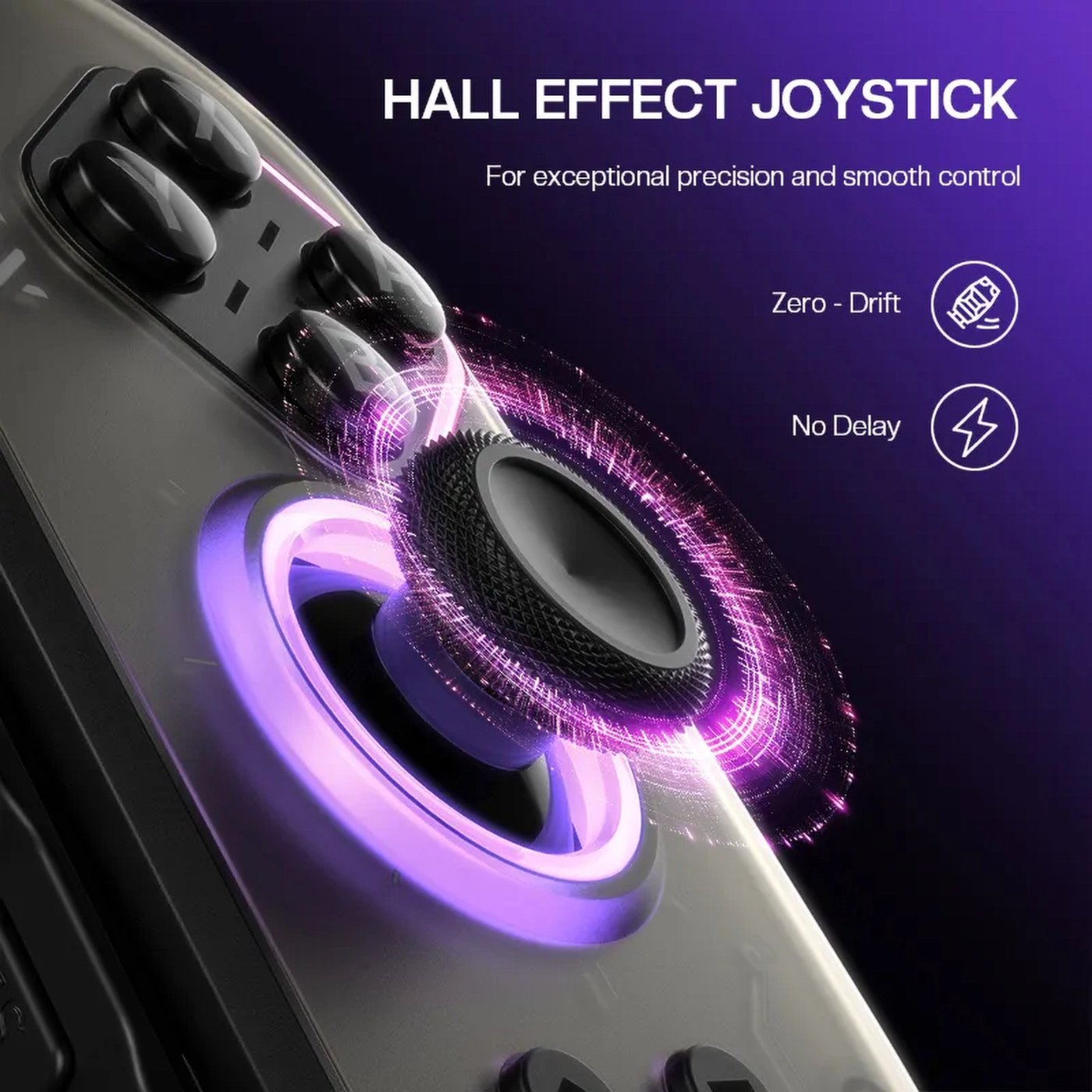 NYXI Hyperion 2 Joy-Con til Nintendo Switch Svart