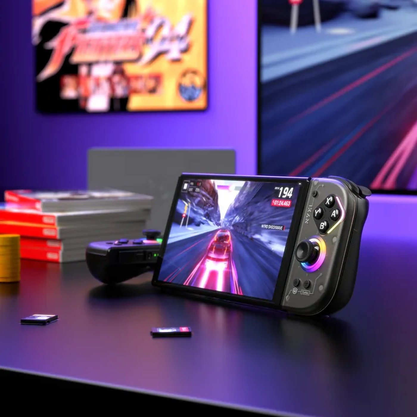NYXI Hyperion 2 Joy-Con til Nintendo Switch Svart
