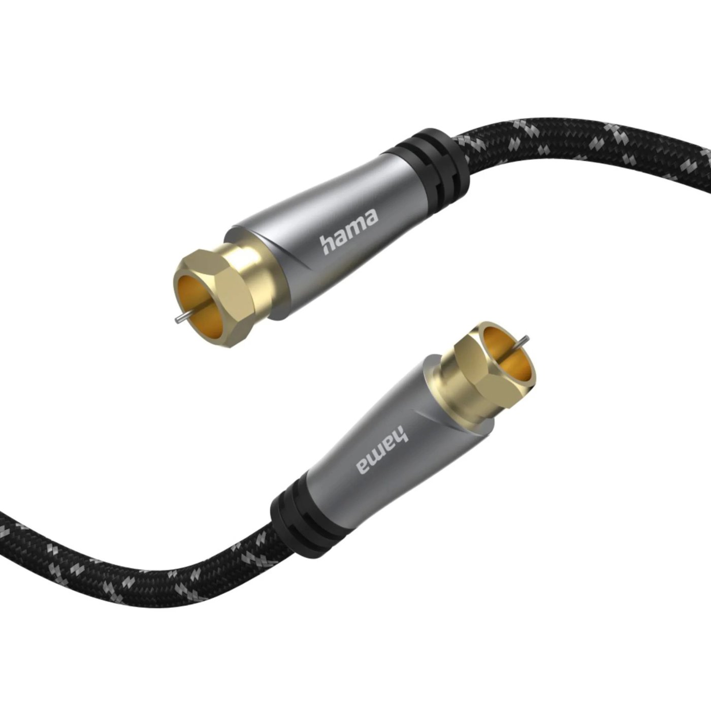Hama SAT-antennkabel med F-kontakt 120 dB 3 m