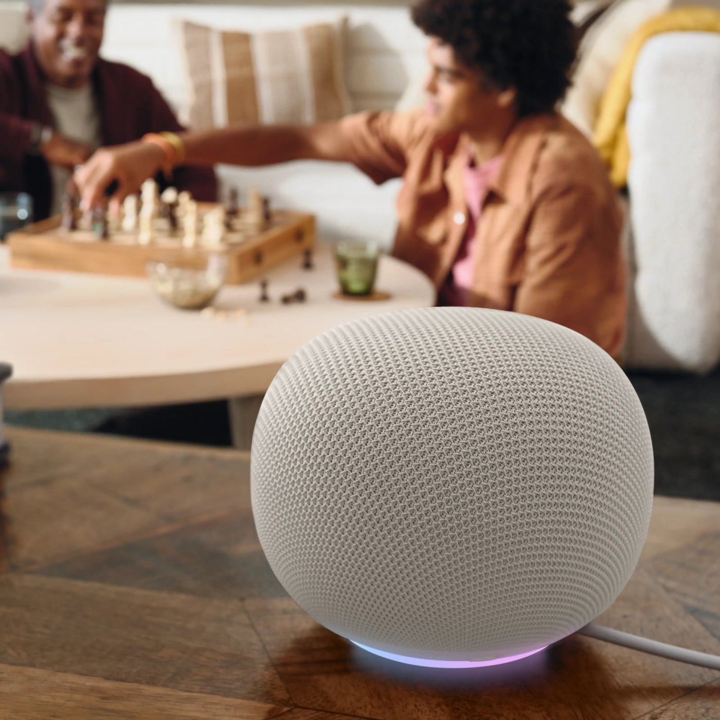 Google Home Speaker smart högtalare med Gemini Hazel