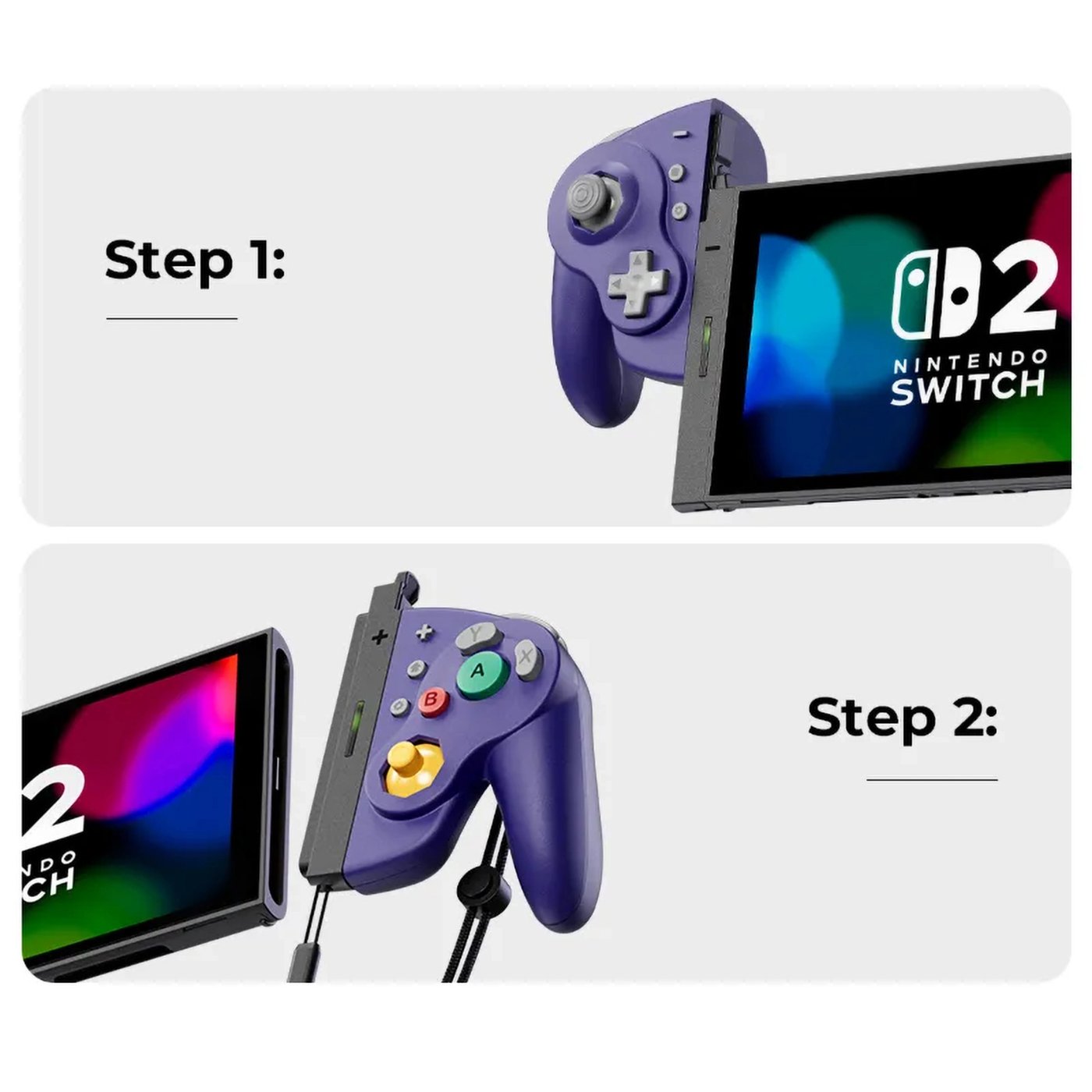 NYXI Joy-Con-adapter för Nintendo Switch 2