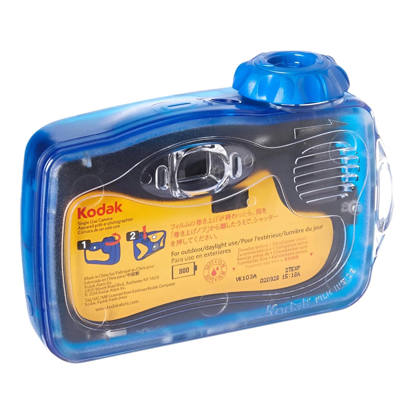 Kodak Water Sport vanntett engangskamera 27 bilder
