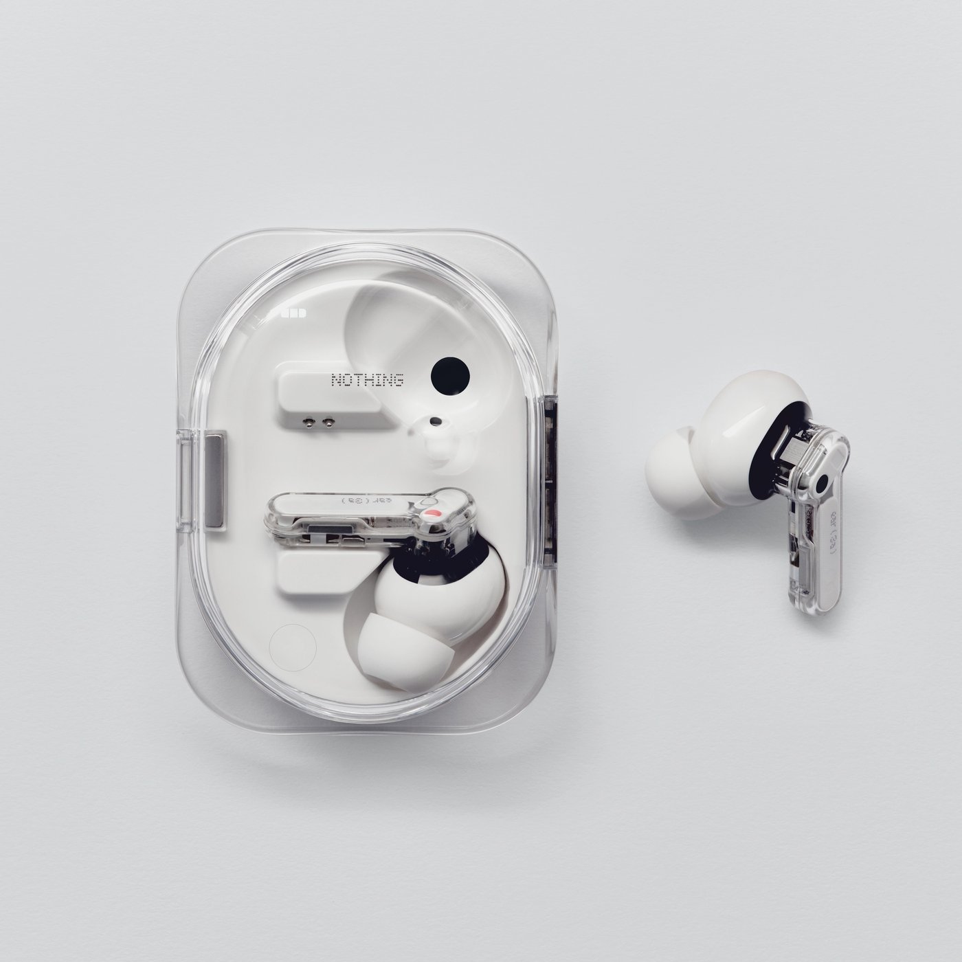 Nothing Ear (3a) trådløse hodetelefoner Hvit