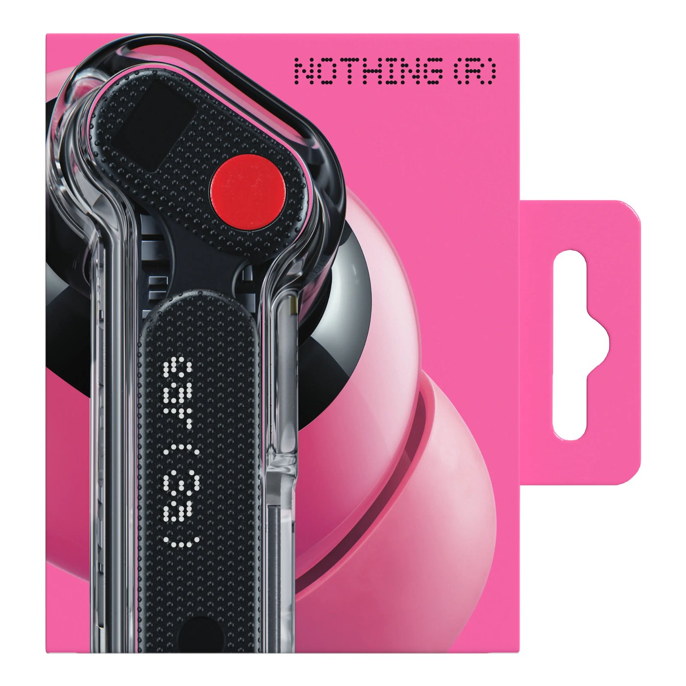 Nothing Ear (3a) trådløse hodetelefoner Rosa